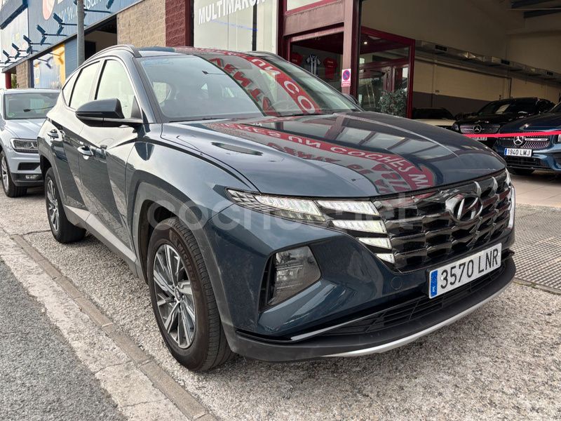 Azul Usado 2021 Hyundai Tucson SUV | 22.950 € (Buen precio) - Imagen 1/4
