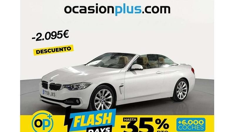 Usado BMW 420 184 CV (135 kW) 2017 Blanco Descapotable