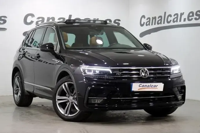 Usado VW Tiguan Sportline 150 CV (110 kW) 2020 Negro SUV