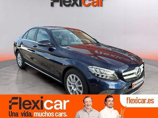 Usado Mercedes C200 160 CV (117 kW) 2021 Azul Berlina