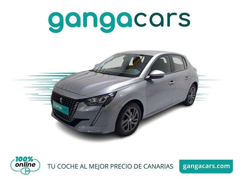 Plateado Usado 2022 Peugeot 208 Active Utilitario | 10.990 € (Super precio) - Imagen 1/4