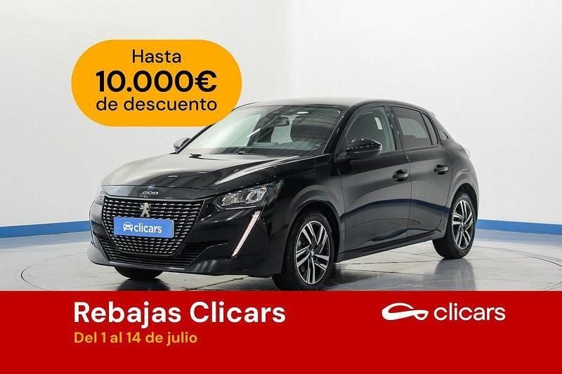 Negro Usado 2023 Peugeot 208 Allure Utilitario | 13.290 € (Buen precio) - Imagen 1/4