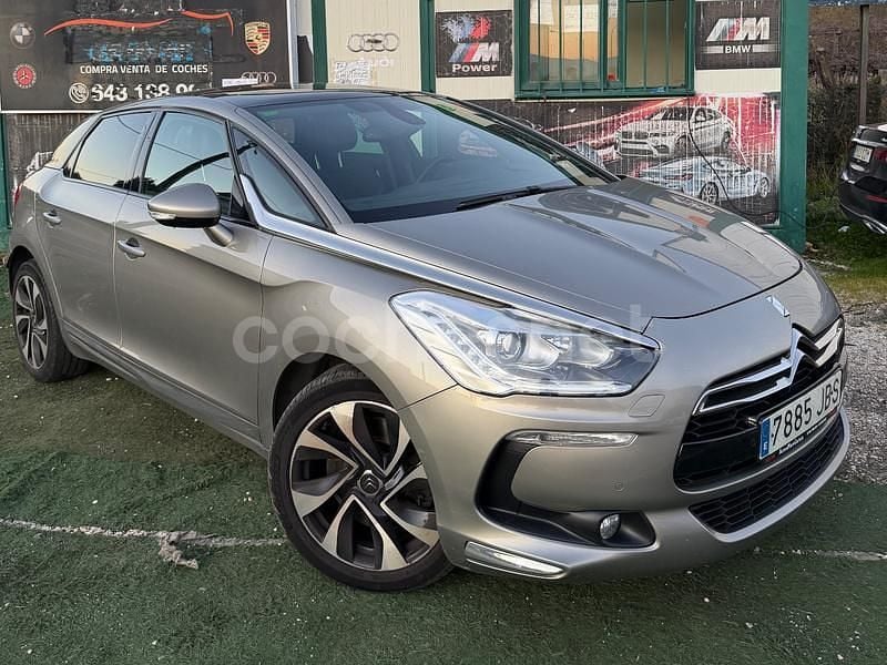 Usado Citroën DS5 181 CV (133 kW) 2014 Gris / plata Utilitario