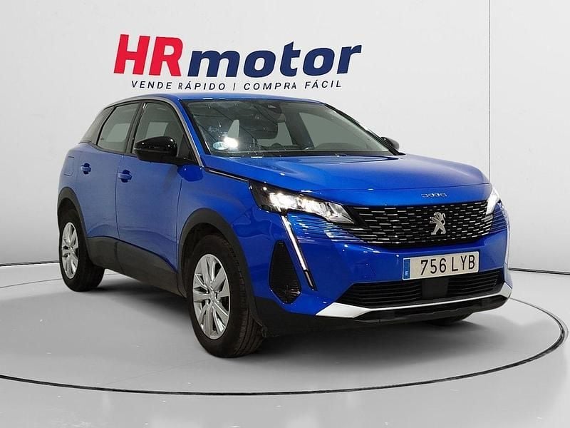 Azul Usado 2022 Peugeot 3008 Active SUV | 17.790 € (Precio justo) - Imagen 1/4