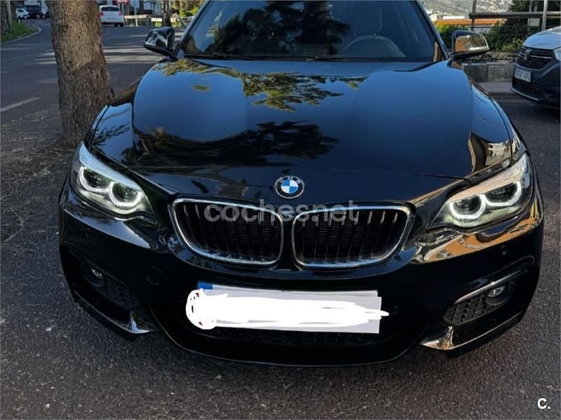Negro Usado 2018 BMW 218 Coupe | 22.500 € (Precio justo) - Imagen 1/4