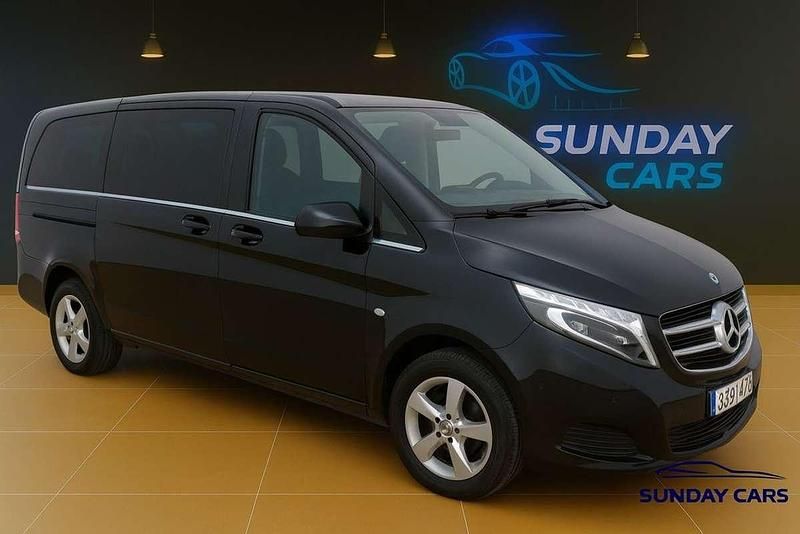 Usado Mercedes V220 Avantgarde 163 CV (119 kW) 2019 Negro Monovolumen