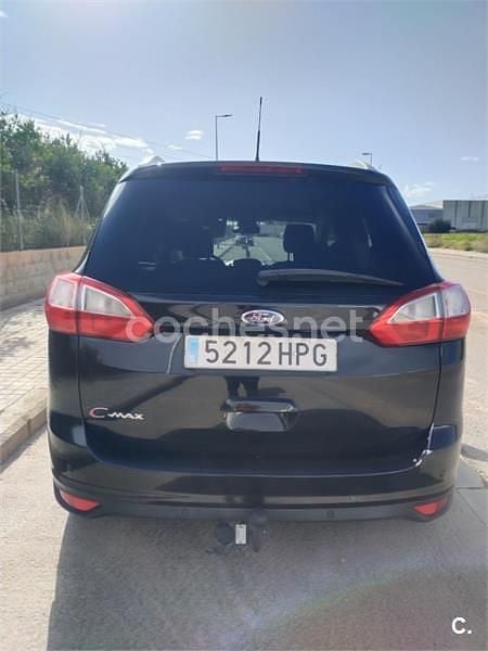 Usado Ford Grand C-Max Titanium 140 CV (102 kW) 2013 Negro Monovolumen