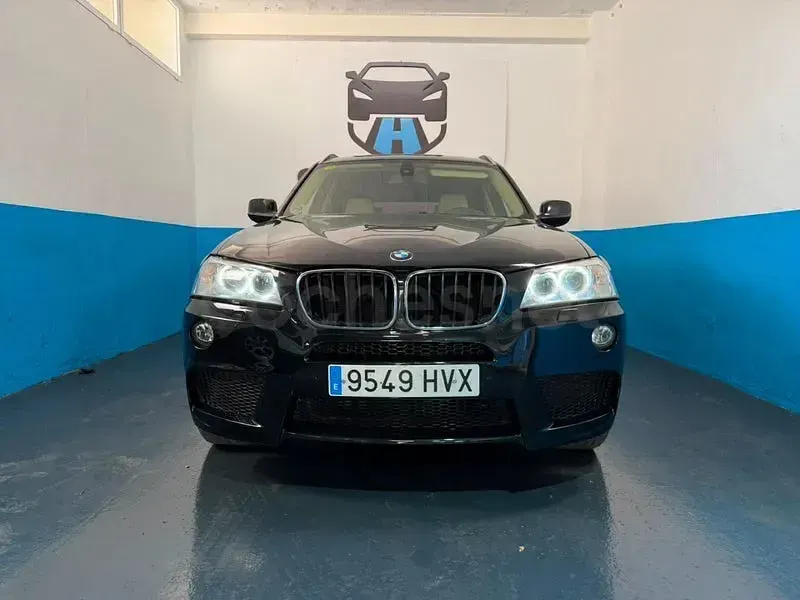 Usado BMW X3 190 CV (139 kW) 2014 Negro SUV