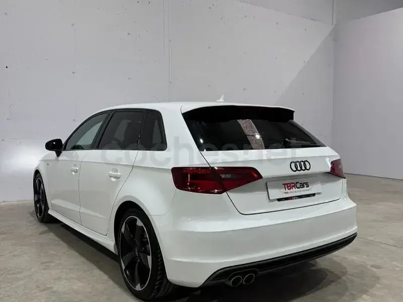 Usado Audi A3 S-Line 150 CV (110 kW) 2016 Blanco Berlina