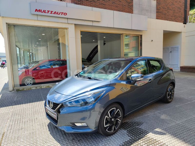 Gris / plata Usado 2021 Nissan Micra Acenta Utilitario | 14.990 € (Precio justo) - Imagen 1/4