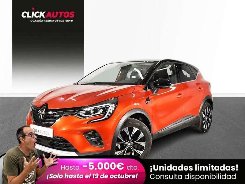 Negro Usado 2023 Renault Captur Techno SUV | 17.700 € (Precio justo) - Imagen 1/4