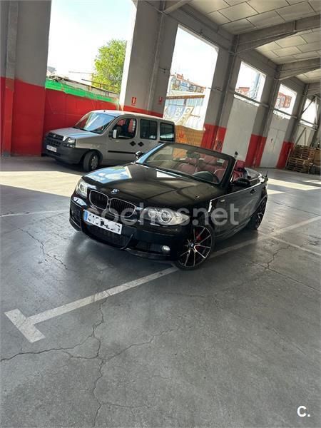 Negro Usado 2009 BMW 120 Cabriolet Descapotable | 9999 € (Precio justo) - Imagen 1/4