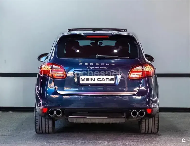 Usado Porsche Cayenne Turbo 500 CV (367 kW) 2011 Azul SUV