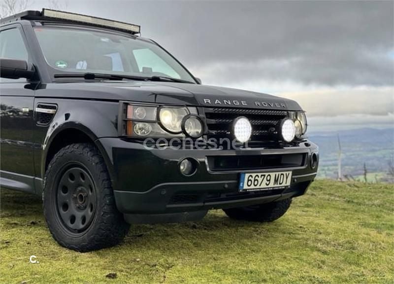 Begagnad Land Rover Range Rover Sport HSE 272 HK (200 kW) 2007 Svart SUV