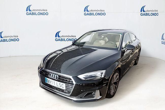 Negro Usado 2021 Audi A5 Sportback Advanced Plus Utilitario | 32.900 € (Buen precio) - Imagen 1/4