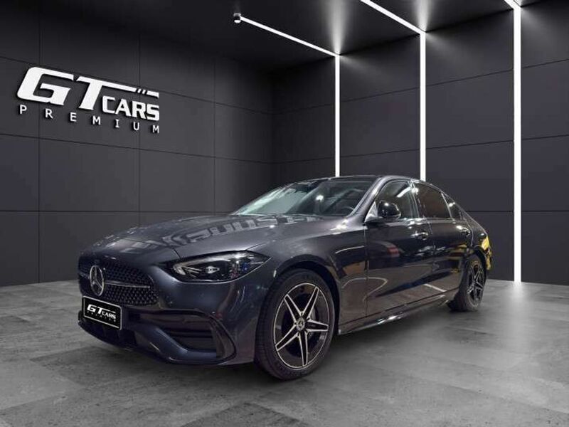 Gris Usado 2024 Mercedes C300e AMG Berlina | 46.900 € (Buen precio) - Imagen 1/4