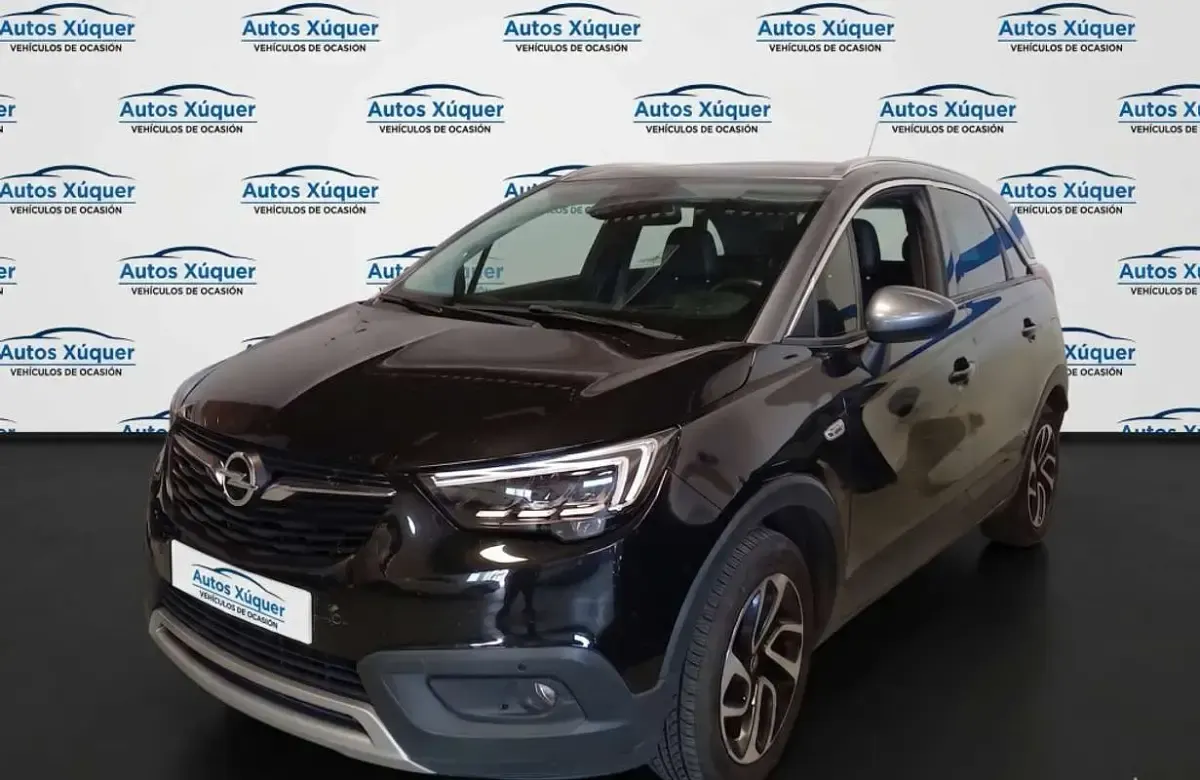 Usado Opel Crossland X Excellence 99 CV (72 kW) 2018 Negro SUV
