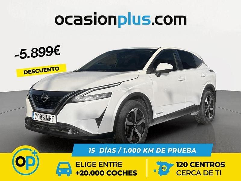 Blanco Usado 2024 Nissan Qashqai N-Connecta SUV | 27.490 € (Buen precio) - Imagen 1/4