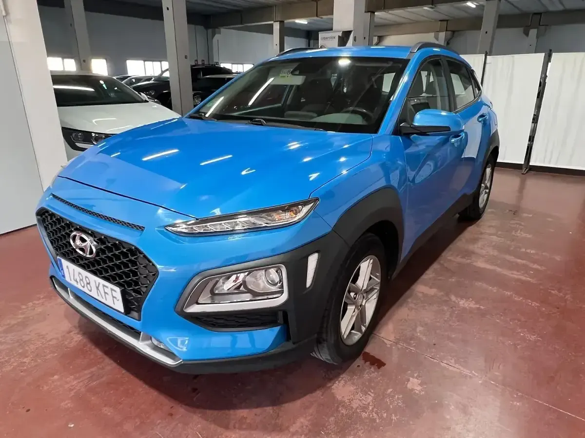 Usado Hyundai Kona 120 CV (88 kW) 2017 Azul SUV