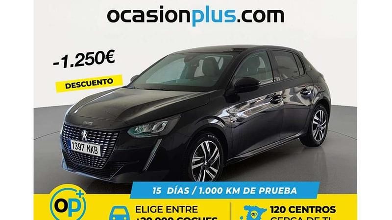 Negro Usado 2023 Peugeot 208 Allure Utilitario | 12.500 € (Buen precio) - Imagen 1/4