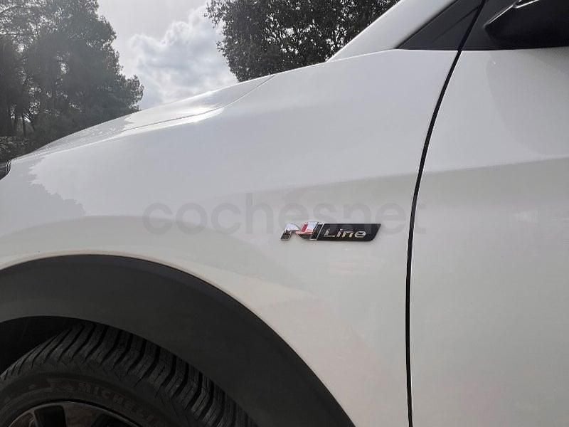 Usado Hyundai Tucson N Line 136 CV (100 kW) 2020 Blanco SUV