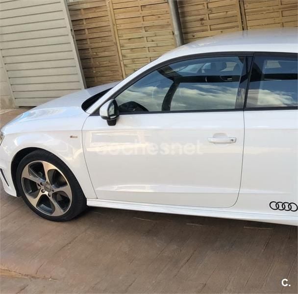 Blanco Usado 2016 Audi A3 S-Line Berlina | 14.200 € (Buen precio) - Imagen 1/4