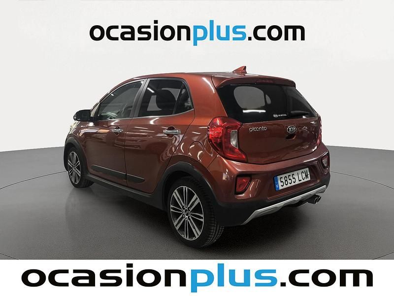 Usado Kia Picanto X-Line 100 CV (73 kW) 2019 Naranja Utilitario