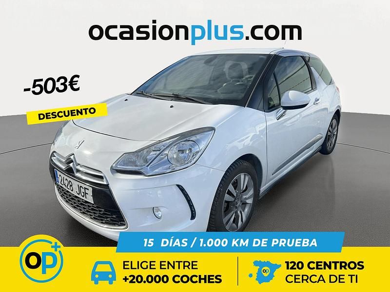 Blanco Usado 2015 DS Automobiles DS3 Design Utilitario | 6800 € (Buen precio) - Imagen 1/4