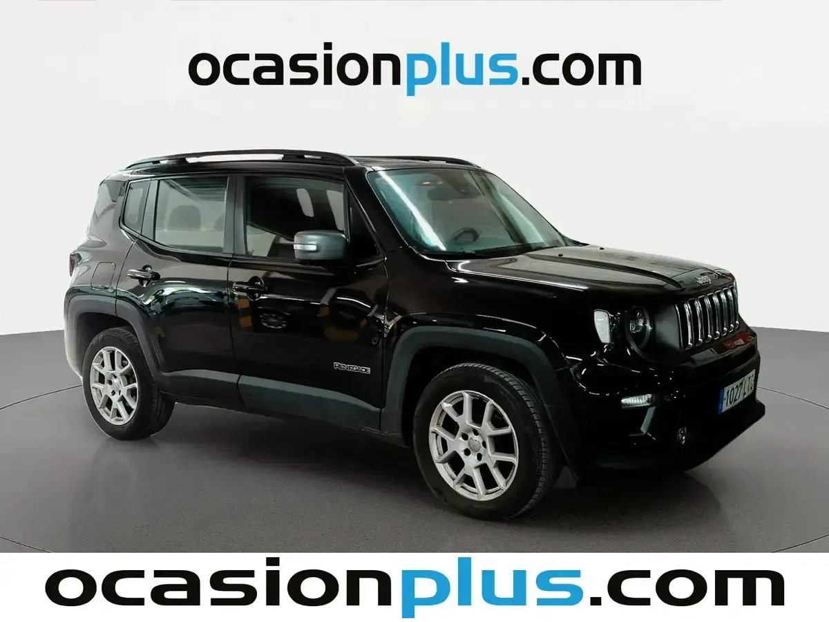 Usado Jeep Renegade Limited 120 CV (88 kW) 2021 Negro SUV