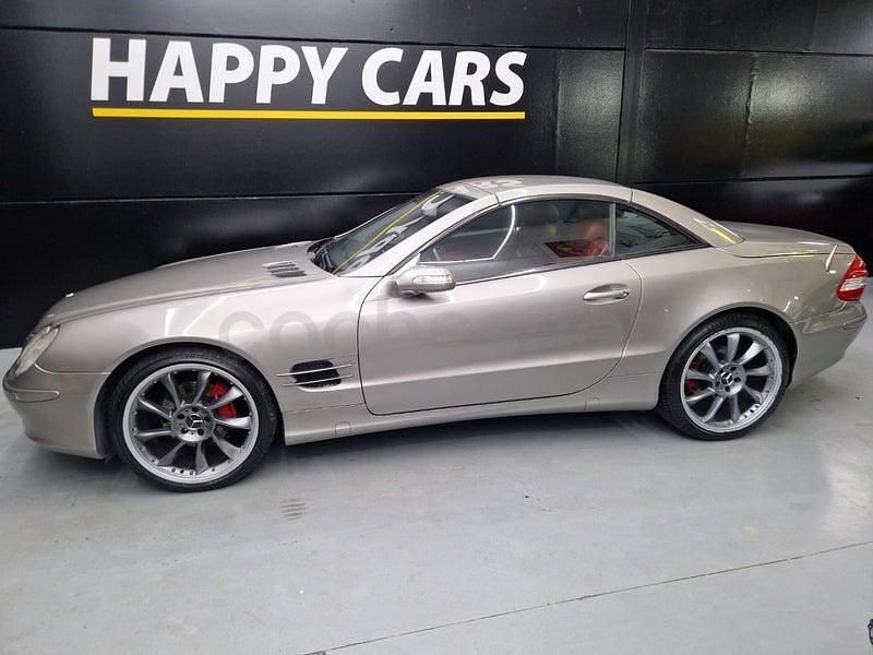 Usado Mercedes SL350 245 CV (180 kW) 2005 Beige Descapotable