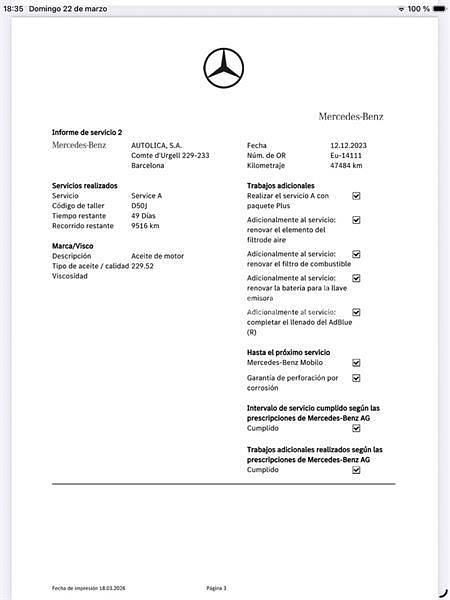 Usado Mercedes GLA220 190 CV (139 kW) 2020 Gris / plata SUV