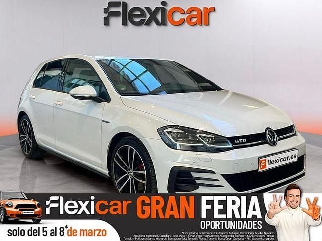 Usado VW Golf VII GTD 184 CV (135 kW) 2019 Blanco