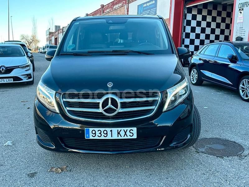 Usado Mercedes V220 Avantgarde 163 CV (119 kW) 2019 Negro Monovolumen