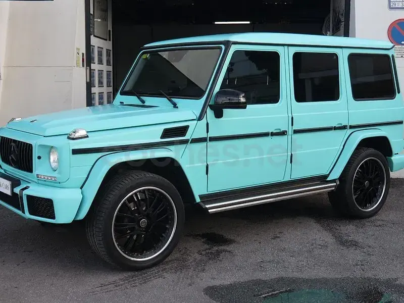 Usado Mercedes G350 245 CV (180 kW) 2017 Verde SUV