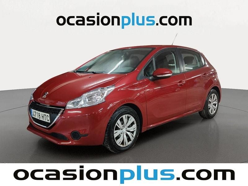 Rojo Usado 2013 Peugeot 208 Active Utilitario | 6250 € (Precio justo) - Imagen 1/4