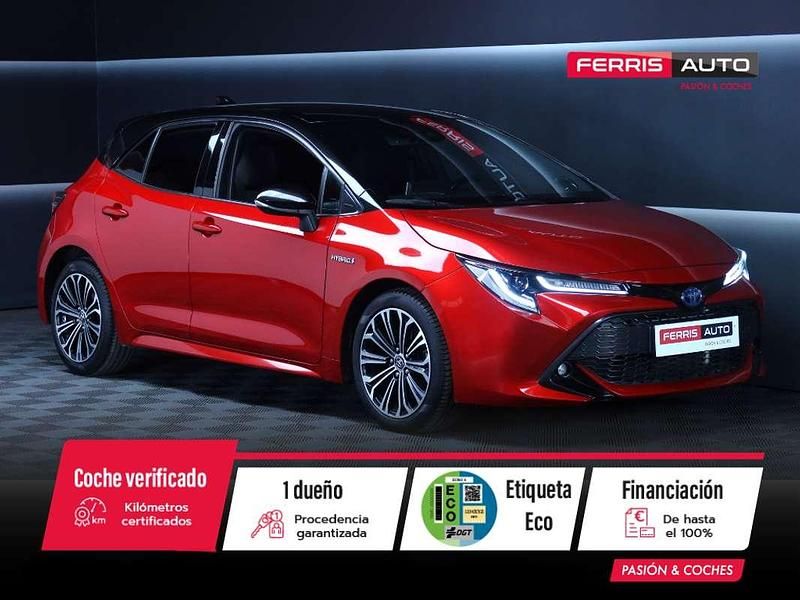 Granate Usado 2019 Toyota Corolla Berlina | 21.990 € (Precio justo) - Imagen 1/4