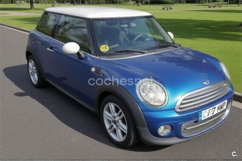 Usado Mini Cooper D 112 CV (82 kW) 2012 Azul Utilitario