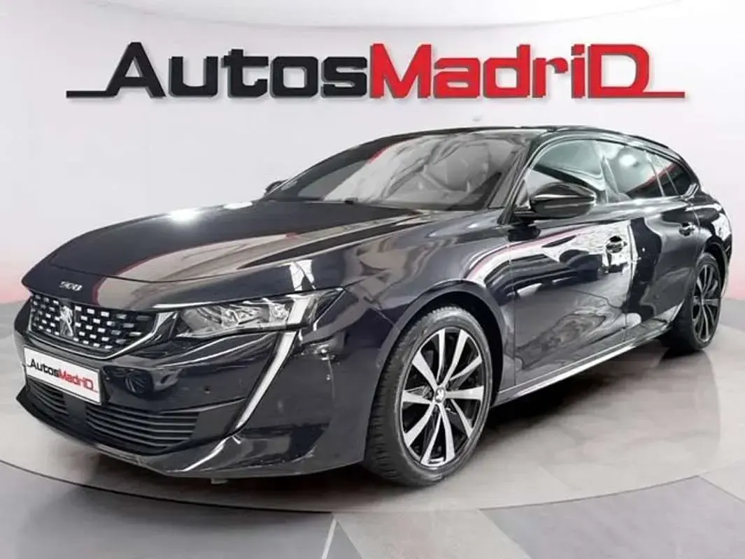 Usado Peugeot 508 Allure 131 CV (96 kW) 2021 Azul Berlina