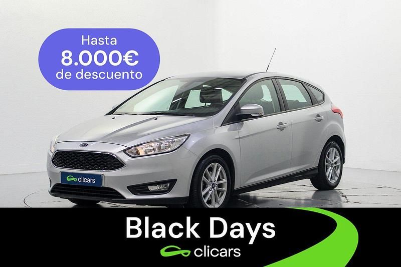 Gris Usado 2016 Ford Focus Trend+ Berlina | 11.590 € (Precio justo) - Imagen 1/4