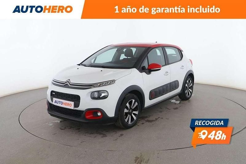 Blanco Usado 2017 Citroën C3 Feel Utilitario | 9099 € (Precio justo) - Imagen 1/3