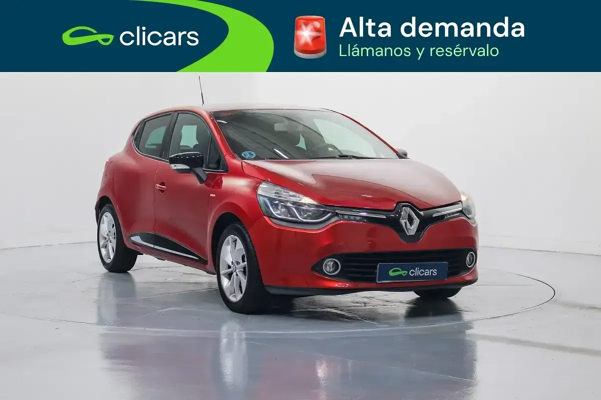 Usado Renault Clio IV LIMITED 75 CV (55 kW) 2016 Rojo Berlina