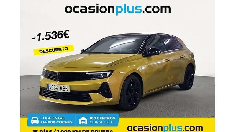 Amarillo Usado 2022 Opel Astra S Utilitario | 15.364 € (Precio justo) - Imagen 1/4