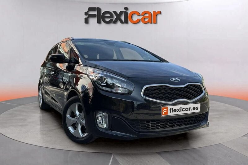 Negro Usado 2015 Kia Carens Monovolumen | 10.090 € (Buen precio) - Imagen 1/4