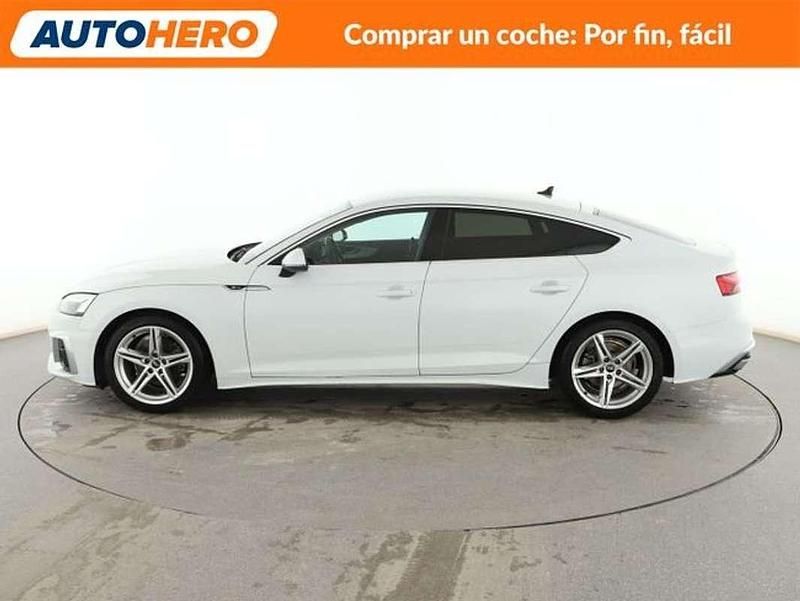 Usado Audi A5 S-Line 163 CV (119 kW) 2021 Blanco Coupe