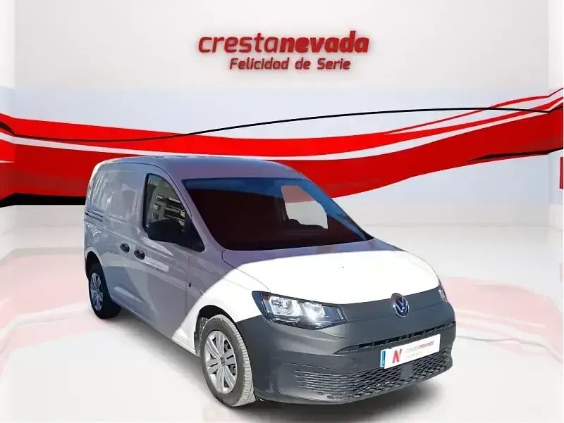 Usado VW Caddy 102 CV (75 kW) 2022 Blanco Monovolumen