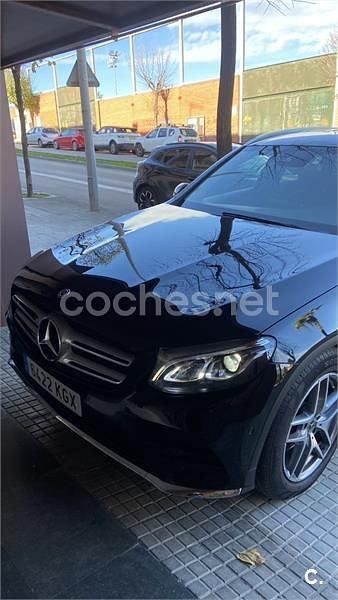 Usado Mercedes GLC220 170 CV (125 kW) 2018 Negro SUV