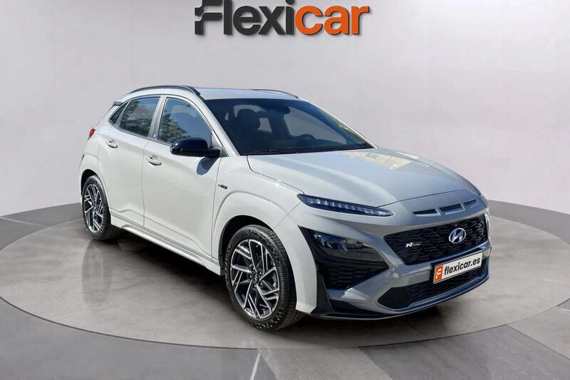 Gris Usado 2023 Hyundai Kona N Line SUV | 18.390 € (Buen precio) - Imagen 1/4