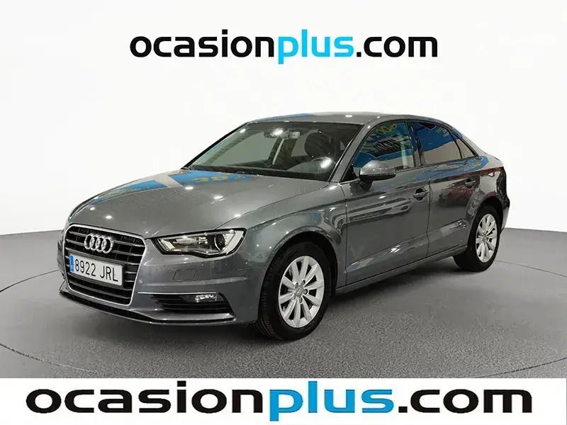 Gris Usado 2016 Audi A3 Attraction Berlina | 15.290 € (Precio justo) - Imagen 1/4