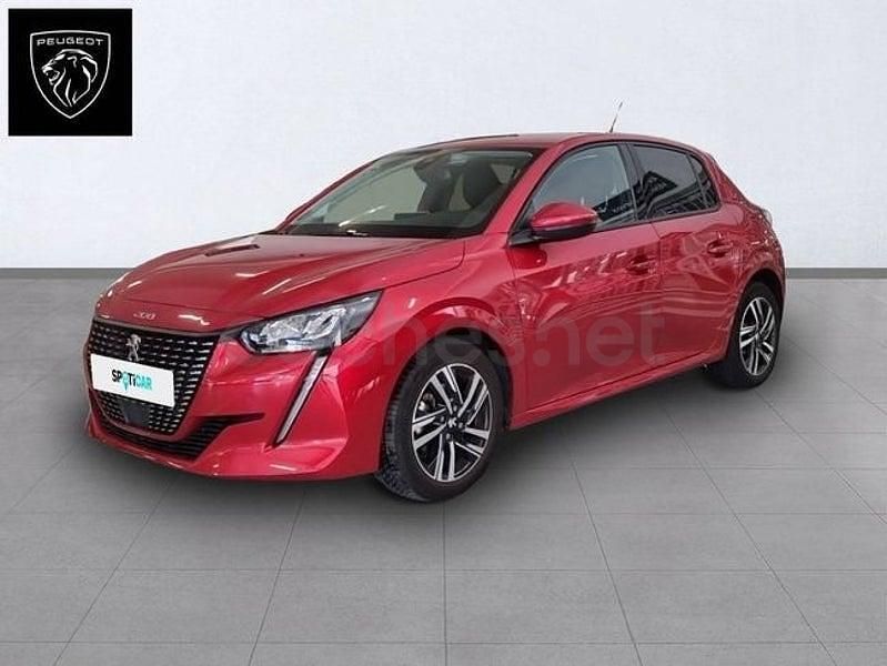 Usado Peugeot 208 Allure 100 CV (73 kW) 2021 Rojo Utilitario