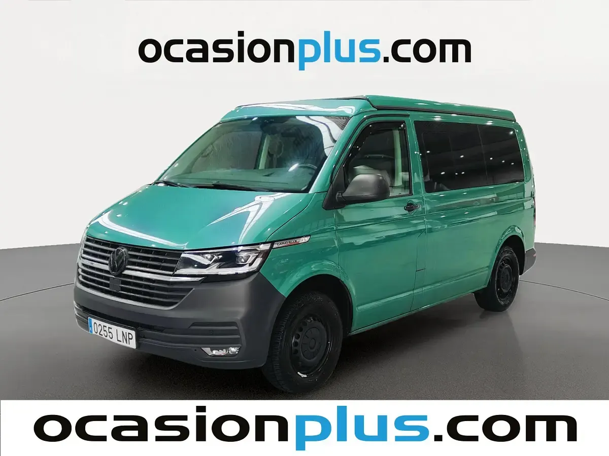 Usado VW Caravelle 150 CV (110 kW) 2021 Verde Van